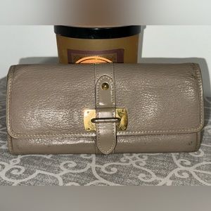 Authentic Louis Vuitton Continental Suhali Leather Long Wallet